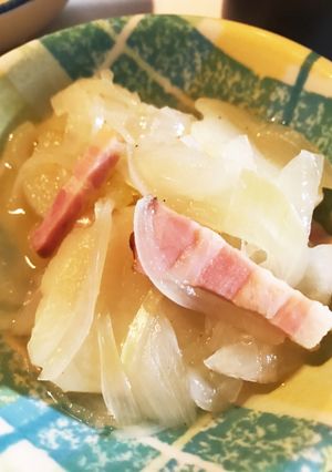 簡単！ベーコンとジャガイモのコンソメ煮-レシピのメイン写真