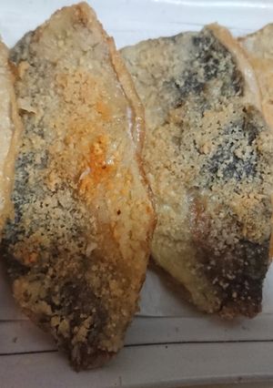 チーズがカリカリ！アジの簡単チーズ焼き-レシピのメイン写真