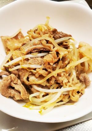 ダブルミートの炒め物-レシピのメイン写真