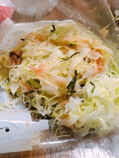 ズボラ飯!キャベ明太-レシピのメイン写真