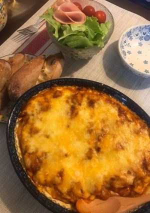 簡単すぎる♪ミートポテトのチーズ焼き-レシピのメイン写真