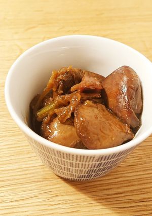 こっくり鶏レバーの甘辛煮-レシピのメイン写真