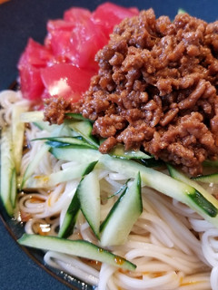 ジャージャー素麺-レシピのメイン写真