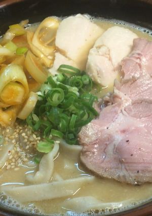 濃厚 鶏白湯ラーメン (味噌)-レシピのメイン写真