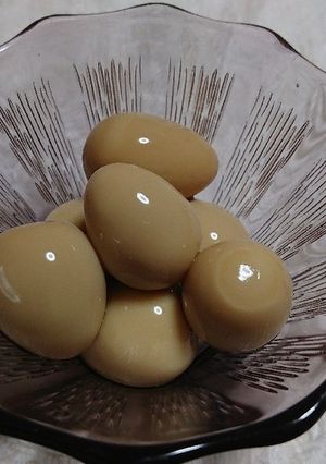 しゃぶしゃぶ温野菜のうずらの卵の味玉-レシピのメイン写真