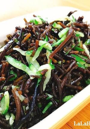 長ひじきと胡瓜のサラダのような酢の物♪-レシピのメイン写真