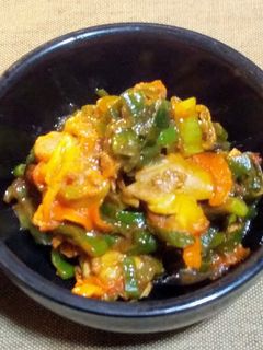 沖シジミの豆板醤ネギ炒め-レシピのメイン写真