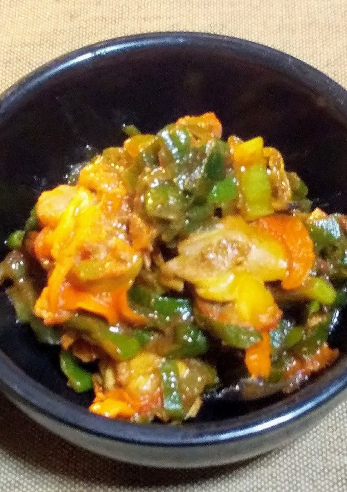 沖シジミの豆板醤ネギ炒め-レシピのメイン写真