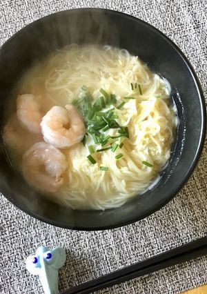 【さっぱり】レモンにゅうめん♪-レシピのメイン写真