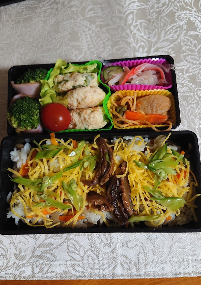 残ったお野菜でちらし寿司を作りました。-レシピのメイン写真