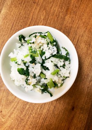 カブの葉っぱの菜飯-レシピのメイン写真