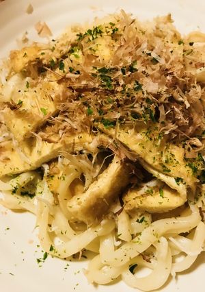 薄揚げ＆しらすの炒めうどん-レシピのメイン写真