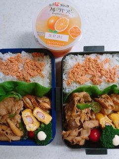 ☆高校生娘と私のお弁当☆51-レシピのメイン写真