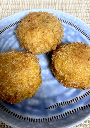 美味しい！ちょっと甘めのかぼちゃコロッケ-レシピのメイン写真