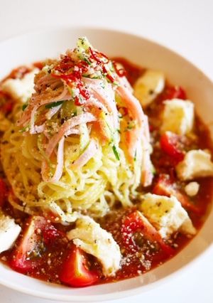 【簡単】冷やし中華アレンジ★イタリアン風-レシピのメイン写真