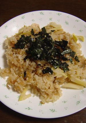 筍ごはん-レシピのメイン写真