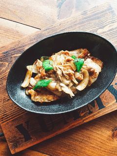 こってり♥️豚肉と舞茸のオイスター炒め♪-レシピのメイン写真
