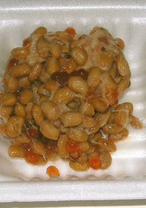 納豆にちょい足し(いくら編)-レシピのメイン写真