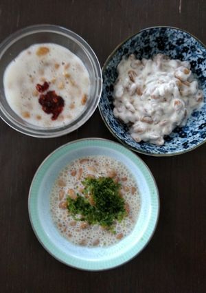 三色三昧クリーミー納豆-レシピのメイン写真