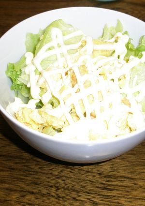 炒りたまサラダ-レシピのメイン写真