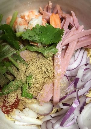 パクチー大好き 冷やし中華-レシピのメイン写真