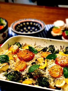簡単♪鰯と野菜のパン粉焼き-レシピのメイン写真