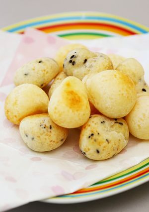 【簡単!白玉粉で作る】もちもちチーズパン-レシピのメイン写真