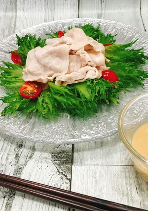 ＜フォンデュ+めんつゆ＞冷しゃぶのたれ♪-レシピのメイン写真