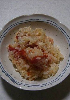 大雑把なトマトライス-レシピのメイン写真