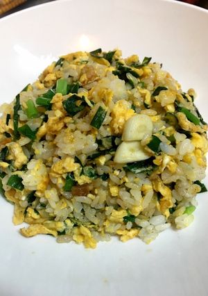 ニラとニンニクの炒飯-レシピのメイン写真