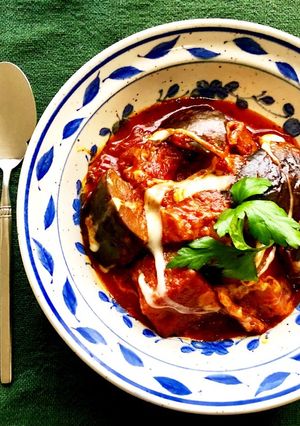 茄子とベーコンのトマト煮込み＊簡単-レシピのメイン写真