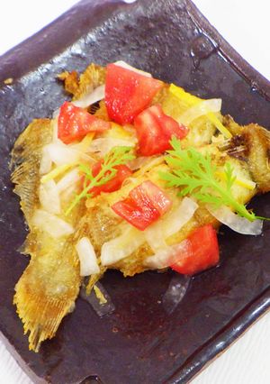 干しカレイのマリネ-レシピのメイン写真