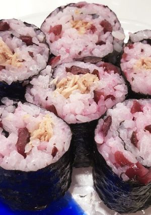 子供も喜ぶ☆超簡単！つけもの海苔巻♪-レシピのメイン写真