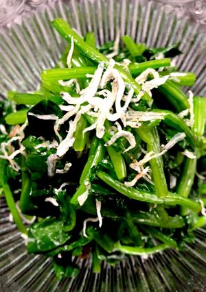 ほうれん草とおじゃこの和え物-レシピのメイン写真