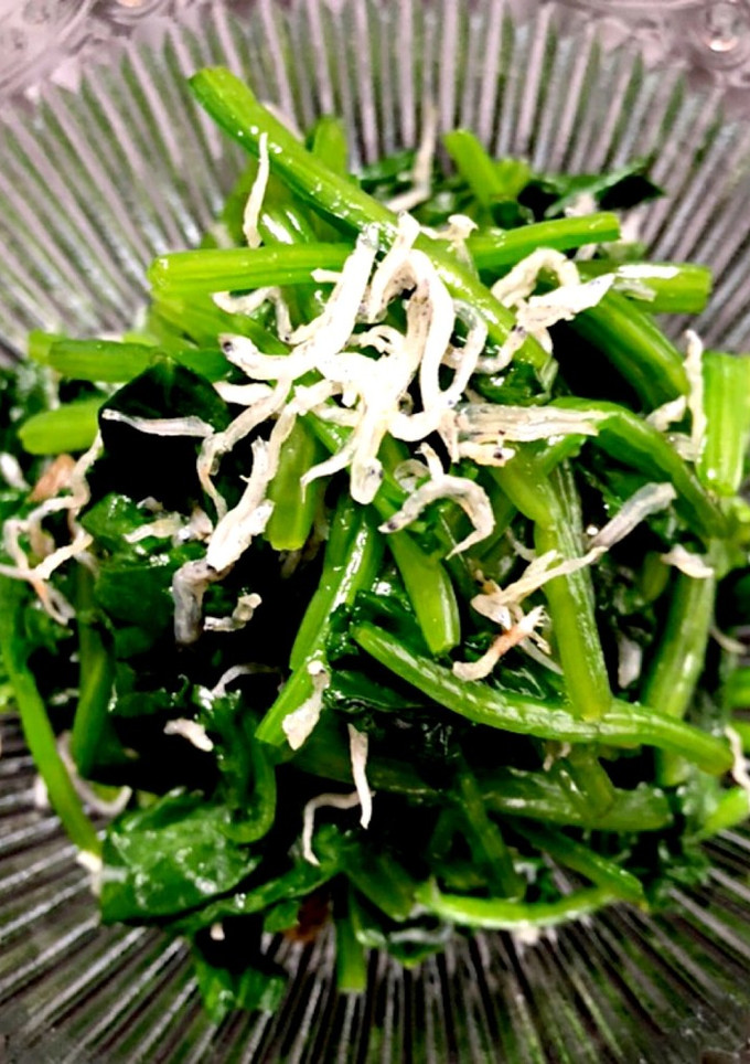 ほうれん草とおじゃこの和え物-レシピのメイン写真