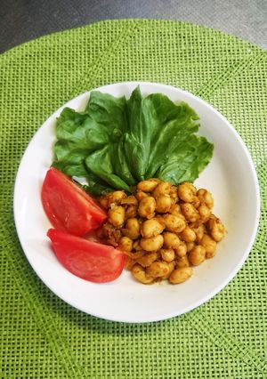 カレー味の水煮大豆-レシピのメイン写真