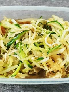 もやしときゅうりと新玉ねぎのしらすサラダ-レシピのメイン写真