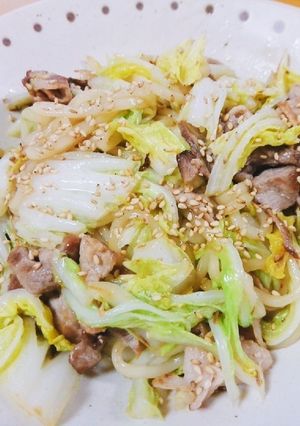 焼きうどん (白だしベース)-レシピのメイン写真