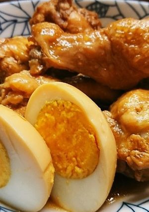 手羽元のさっぱり旨煮-レシピのメイン写真