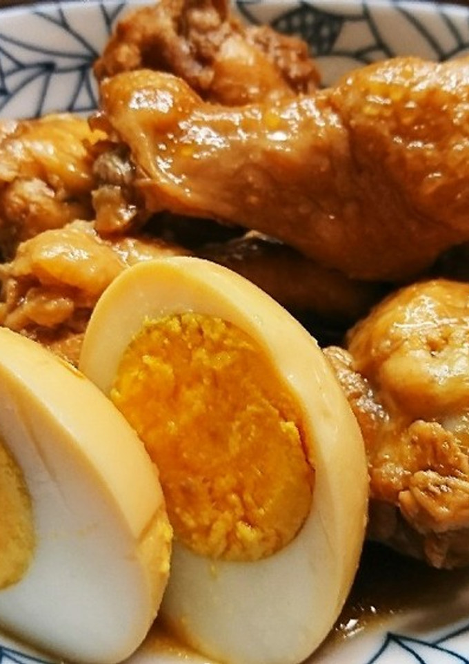 手羽元のさっぱり旨煮-レシピのメイン写真