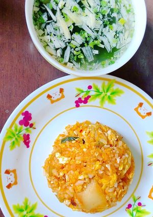 キムチ納豆炒飯-レシピのメイン写真