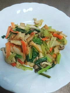 小松菜バター醤油炒め★-レシピのメイン写真
