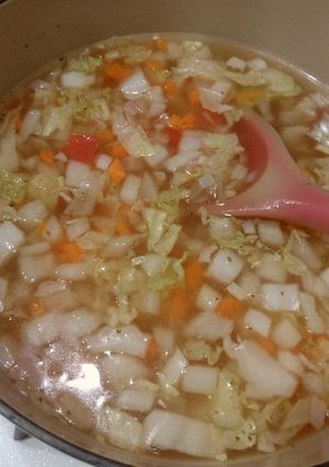 食べるスープ★白菜入り-レシピのメイン写真