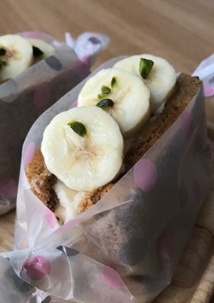 コーヒーシフォンのチーズクリームサンド-レシピのメイン写真