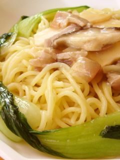 青梗菜と筍のあんかけ焼きそば-レシピのメイン写真