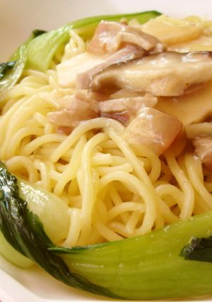 青梗菜と筍のあんかけ焼きそば-レシピのメイン写真