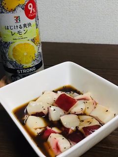 角切り蛸の梅紫蘇和え-レシピのメイン写真