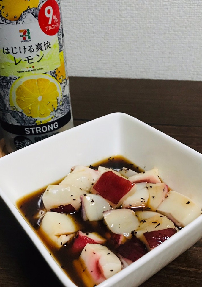角切り蛸の梅紫蘇和え-レシピのメイン写真