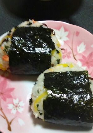 カラフルおにぎり-レシピのメイン写真