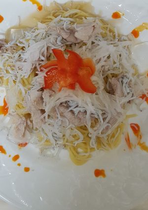 豚肉としらす大根の冷製パスタ-レシピのメイン写真